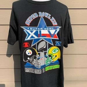 Super Bowl XLV Steelers vs Packers Tee